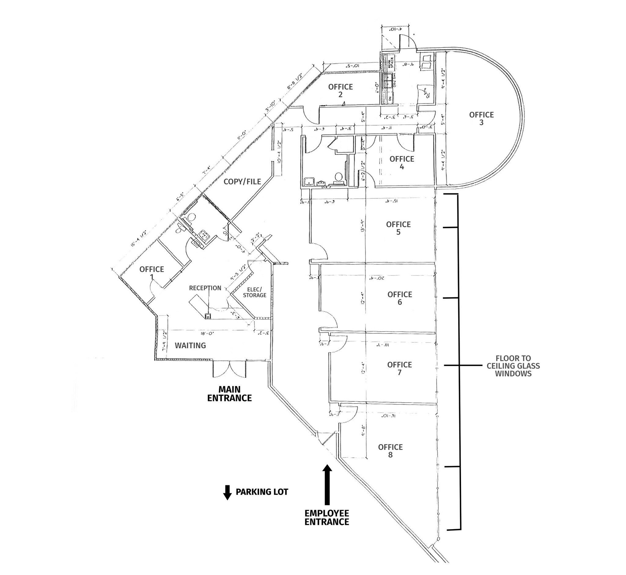 6010 Perkins Rd, Baton Rouge, LA for lease Floor Plan- Image 1 of 9