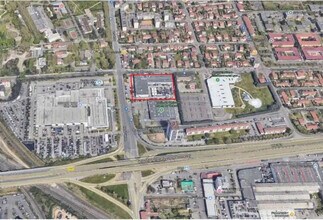 Vénissieux - Aerial  map view