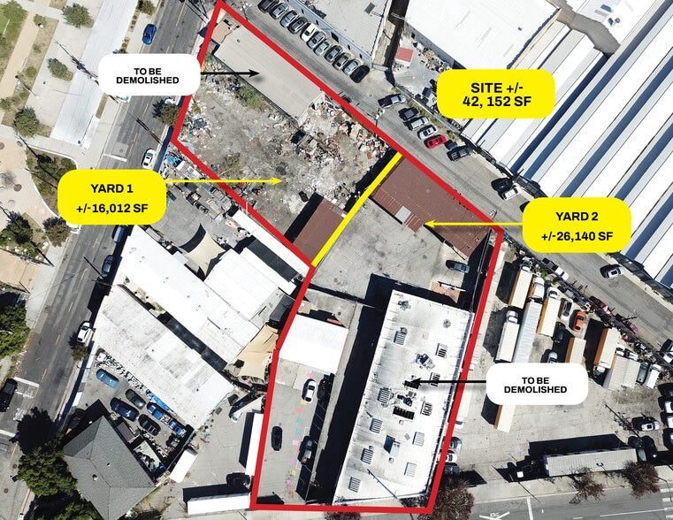 1736 Albion St, Los Angeles, CA for lease - Aerial - Image 2 of 3