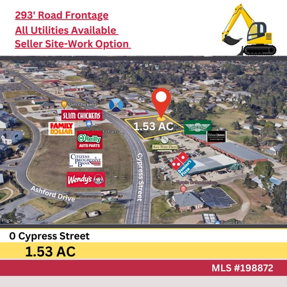 0 Cypress St, West Monroe, LA à vendre - Photo du bâtiment - Image 2 de 3