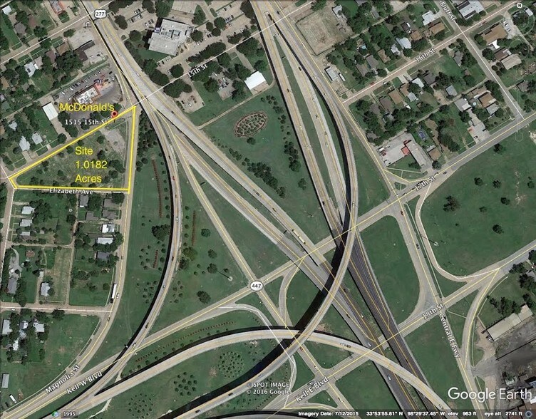 1507-1515 15th St, Wichita Falls, TX à vendre - Photo du bâtiment - Image 3 de 3