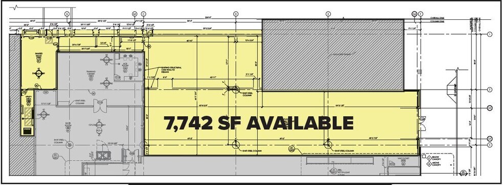 4509-4555 E Cactus Rd, Phoenix, AZ à louer - Plan d’étage - Image 2 de 3