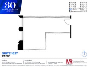 30 N Michigan Ave, Chicago, IL for lease Floor Plan- Image 1 of 3