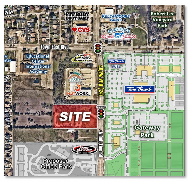 3405 N Belt Line Rd, Sunnyvale, TX à vendre - Photo du bâtiment - Image 1 de 2