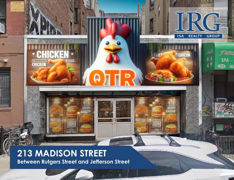 213 Madison St, New York, NY à louer - Photo du bâtiment - Image 2 de 4