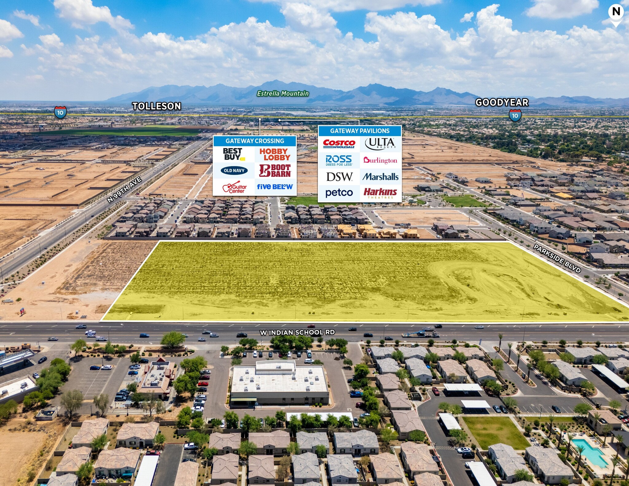 SWC W Indian School Rd & N 99th Ave, Avondale, AZ à vendre Photo principale- Image 1 de 3