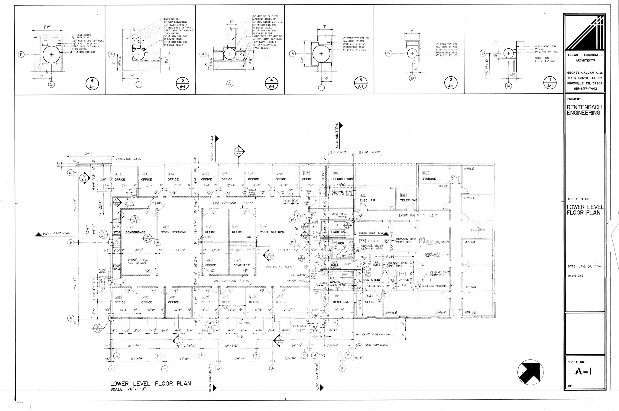 2400 Sutherland Ave, Knoxville, TN à louer Plan de site- Image 1 de 2