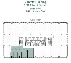 130 Albert Street Ottawa on, Ottawa, ON for lease Floor Plan- Image 2 of 4