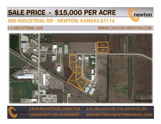 More details for 900 Industrial, Newton, KS - Land for Sale