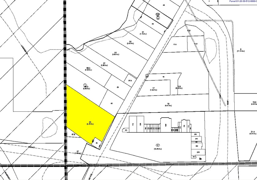 2910 S Orlando Ave, Sanford, FL à louer - Plan cadastral - Image 2 de 5