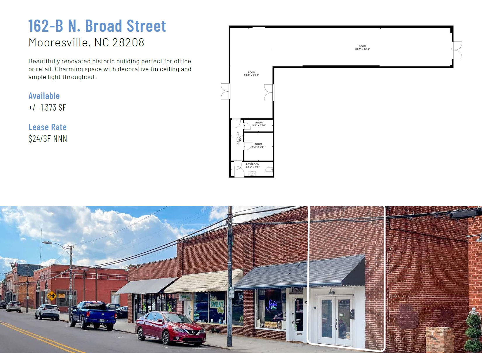 128-162 N Broad St, Mooresville, NC à louer Photo intérieure- Image 1 de 1
