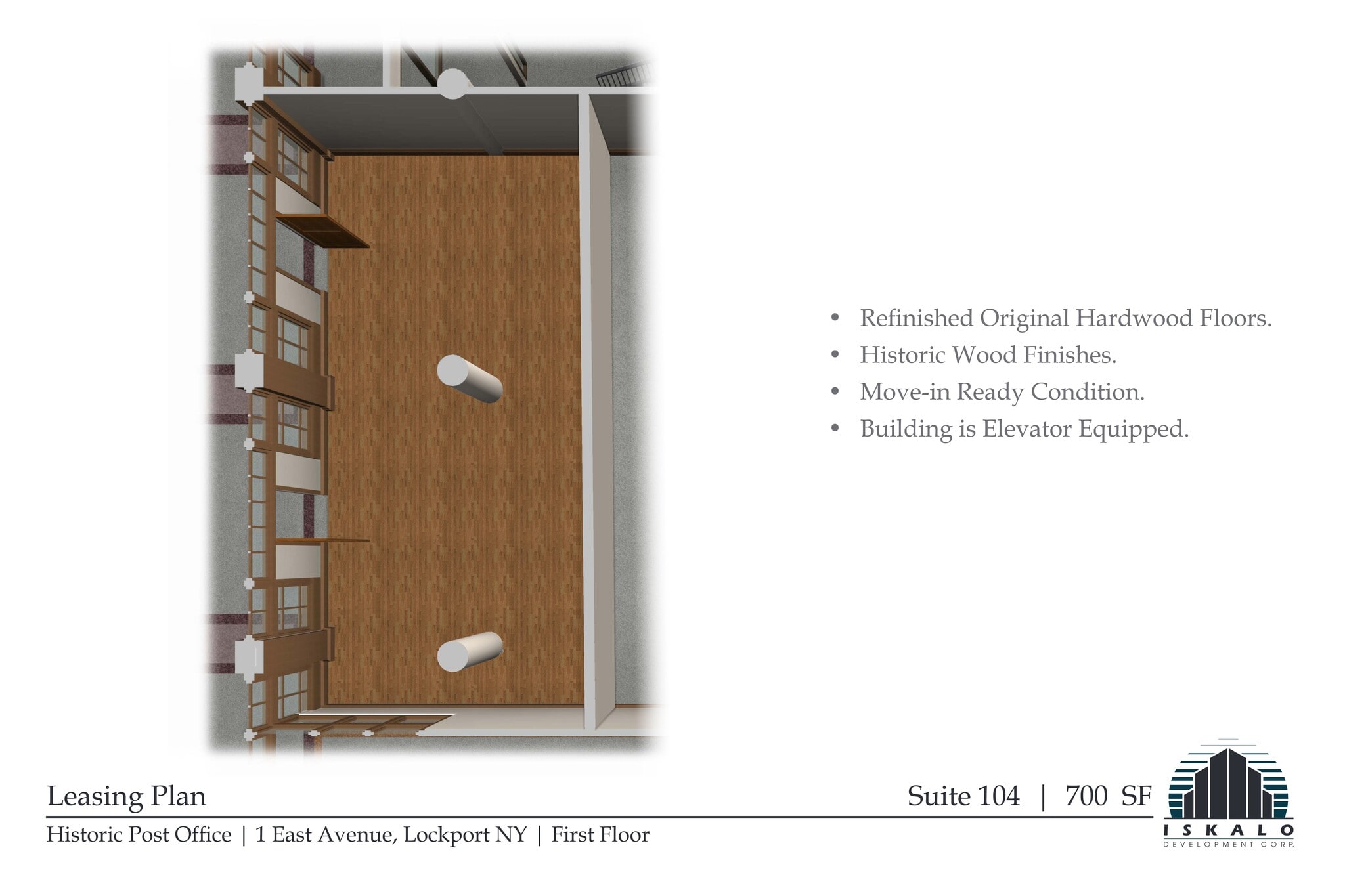 1 East Ave, Lockport, NY à louer Plan de site- Image 1 de 1