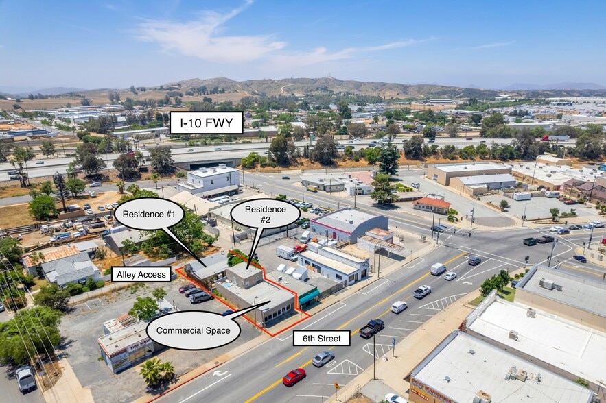 167 E 6th St, Beaumont, CA for sale - Aerial - Image 1 of 5