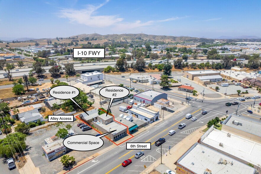 167 E 6th St, Beaumont, CA à vendre - Aérien - Image 1 de 5