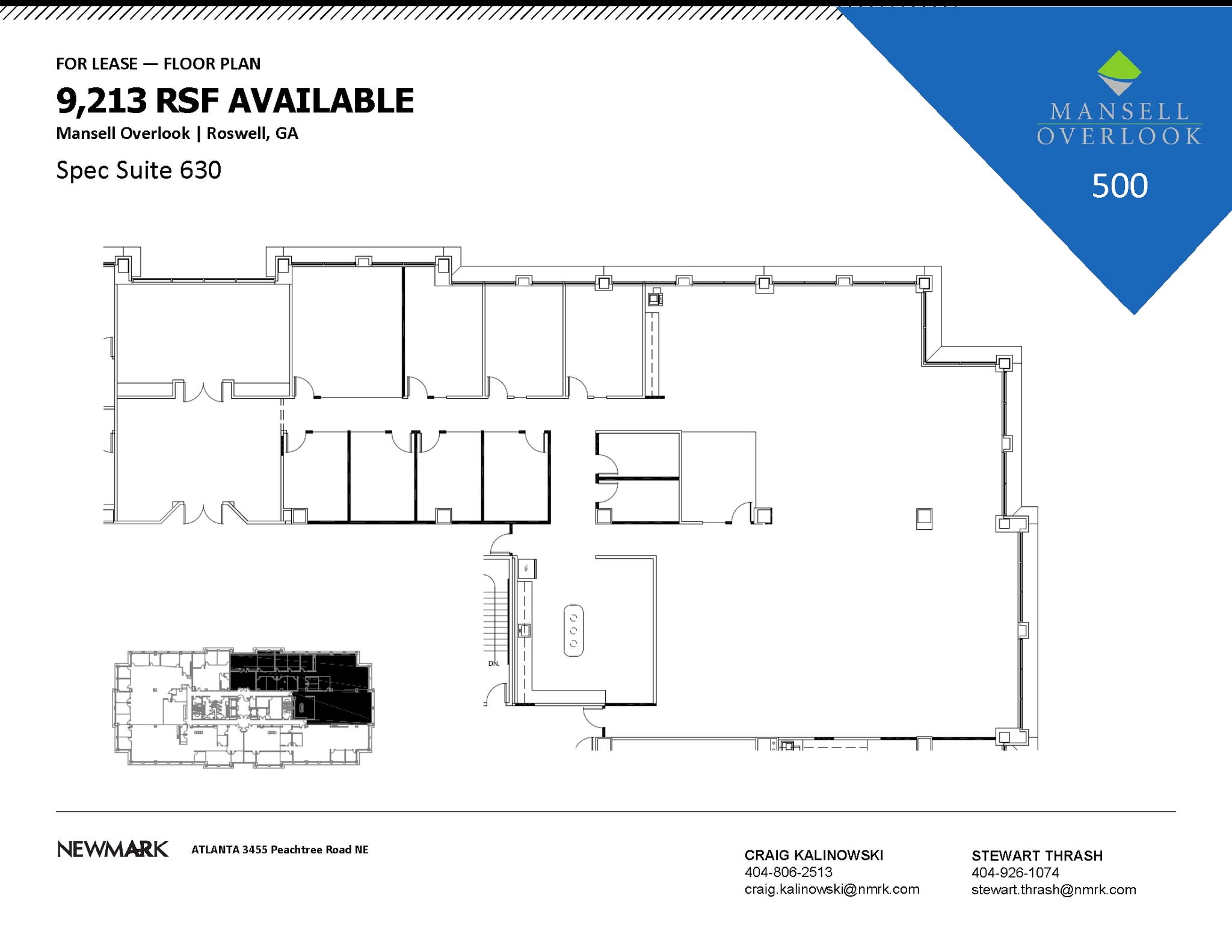 200 Mansell Ct E, Roswell, GA for lease Floor Plan- Image 1 of 14