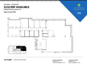 200 Mansell Ct E, Roswell, GA for lease Floor Plan- Image 1 of 14