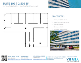 1100 E Woodfield Rd, Schaumburg, IL for lease Floor Plan- Image 1 of 1