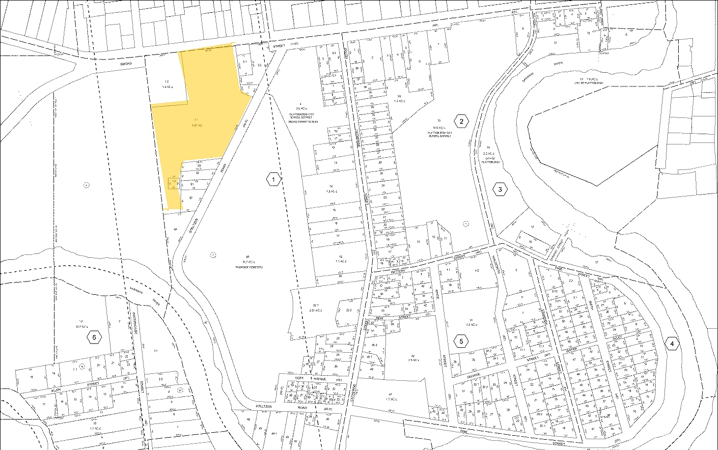 59 Broad St, Plattsburgh, NY à vendre Plan cadastral- Image 1 de 1