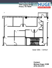 1701 Legacy Dr, Frisco, TX à louer Plan d’étage- Image 1 de 1