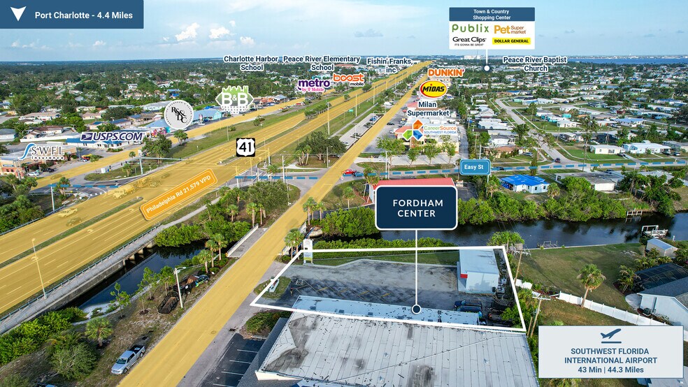 3695 Tamiami Trl, Port Charlotte, FL à vendre - Photo du bâtiment - Image 3 de 5