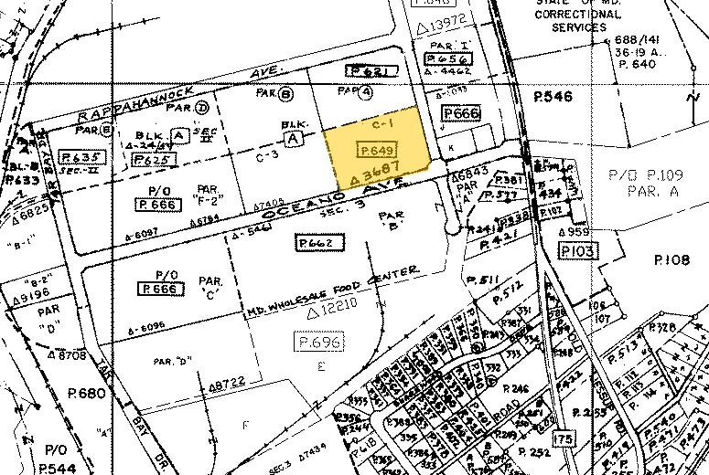 7850 Oceano Ave, Jessup, MD à vendre - Plan cadastral - Image 2 de 10