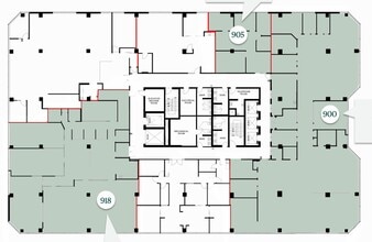 555 Richmond St W, Toronto, ON à louer Plan d’étage- Image 1 de 1
