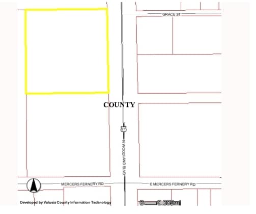 1816 N Woodland Blvd, Deland, FL for sale - Aerial - Image 2 of 3