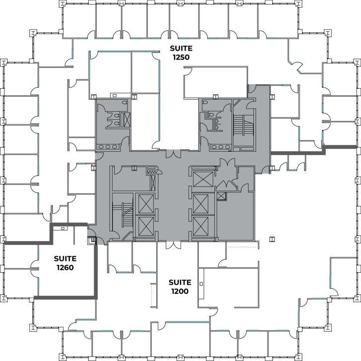 5 Park Plaza, Irvine, CA à louer Plan d’étage- Image 1 de 1