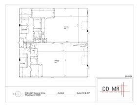 281-339 Messner Dr, Wheeling, IL for lease Site Plan- Image 1 of 2