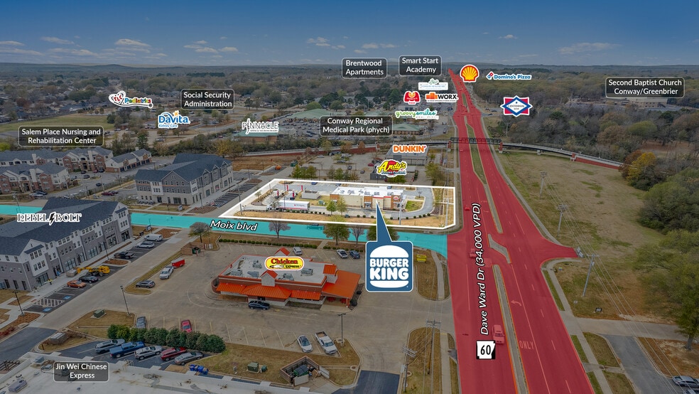 2325 Dave Ward Dr, Conway, AR for sale - Building Photo - Image 3 of 5