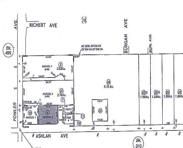 1835 Ashlan Ave, Clovis, CA à louer - Plan cadastral - Image 2 de 8