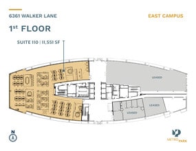 6350 Walker Ln, Alexandria, VA for lease Floor Plan- Image 1 of 5