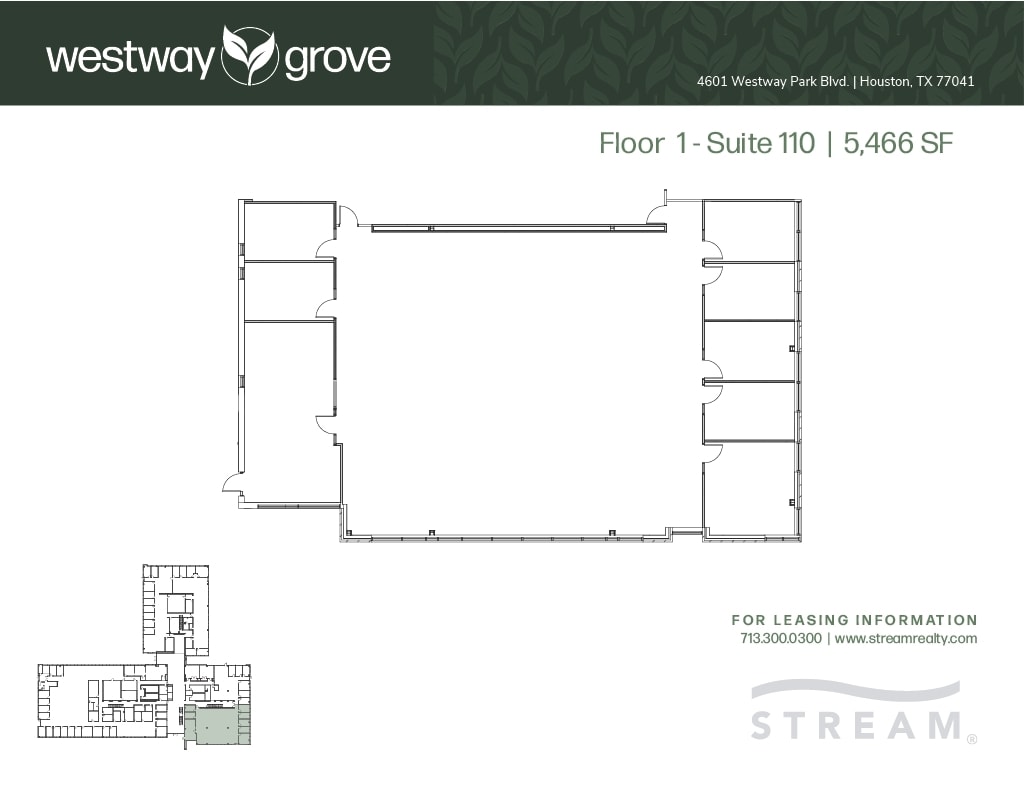 4601 Westway Park Blvd, Houston, TX for lease Floor Plan- Image 1 of 2