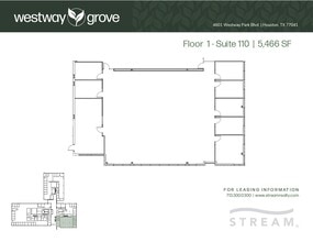 4601 Westway Park Blvd, Houston, TX for lease Floor Plan- Image 1 of 2