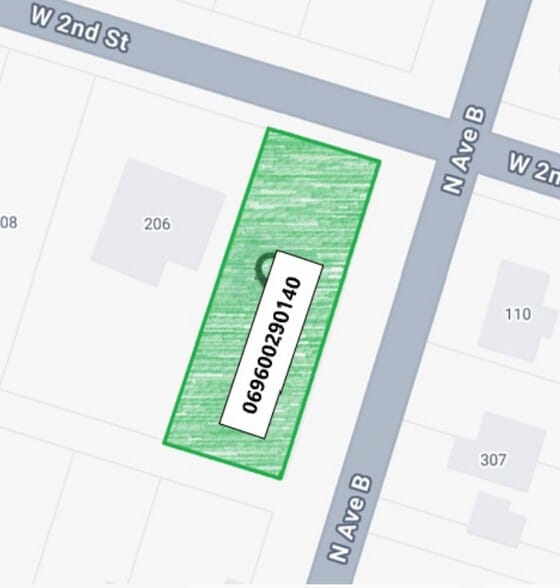 308 N Avenue B, Bishop, TX for sale - Plat Map - Image 3 of 3