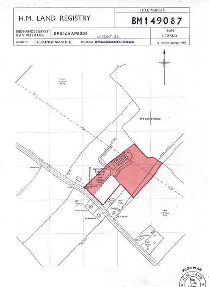 North Lee Ln, Aylesbury à vendre - Plan de site - Image 2 de 4