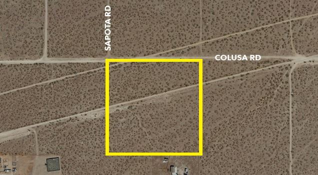 10 acres Colusa Rd, Apple Valley, CA for sale Primary Photo- Image 1 of 1