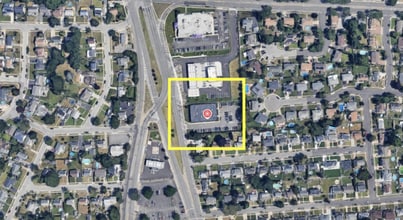 480 Hicksville Rd, Bethpage, NY - AERIAL  map view