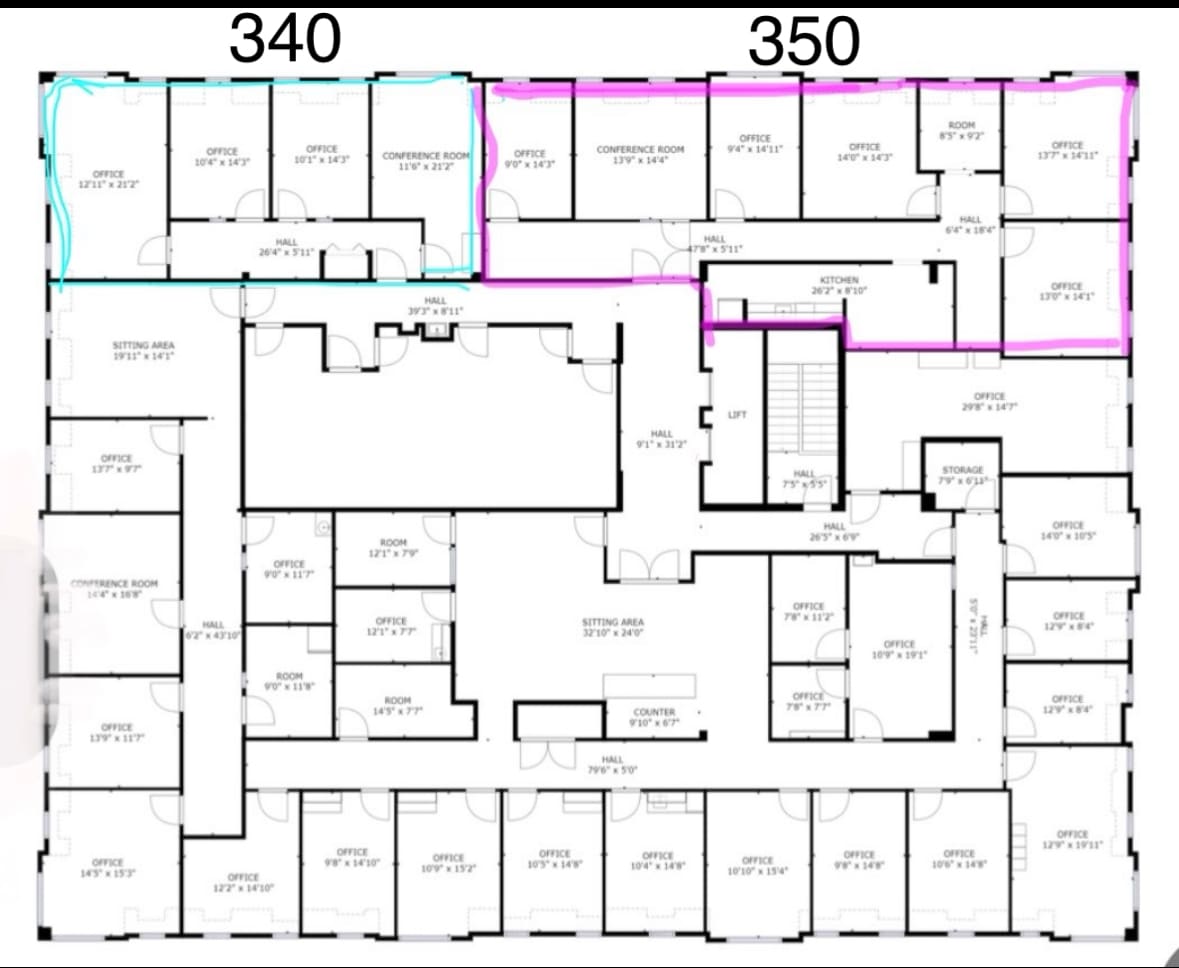 8233 Old Courthouse Rd, Vienna, VA for lease Floor Plan- Image 1 of 3