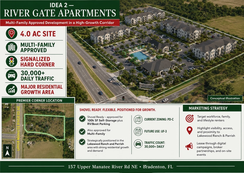 157 Upper Manatee River Rd NE, Bradenton, FL for sale - Building Photo - Image 3 of 9