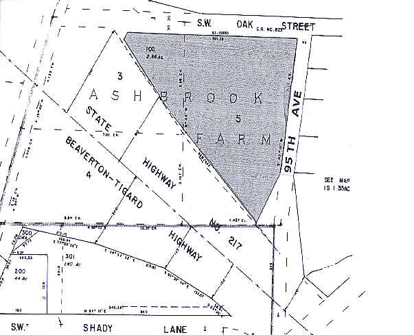 9600 SW Oak St, Tigard, OR à louer - Plan cadastral - Image 2 de 16