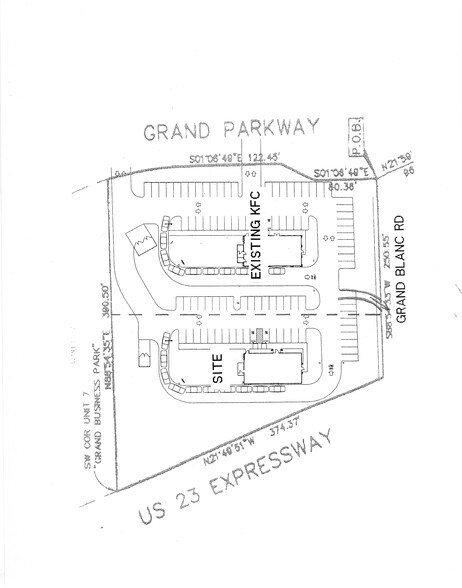 7500 W Grand Pky, Flint, MI for sale - Site Plan - Image 2 of 3