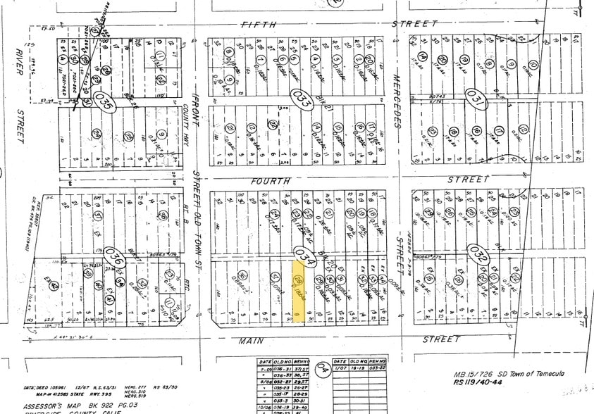 41955 Main St, Temecula, CA for sale - Plat Map - Image 2 of 43