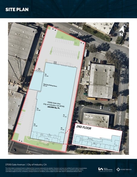 17055 E Gale Ave, City Of Industry, CA for lease - Site Plan - Image 1 of 14