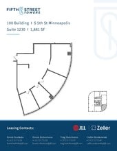 100 S 5th St, Minneapolis, MN for lease Floor Plan- Image 1 of 1