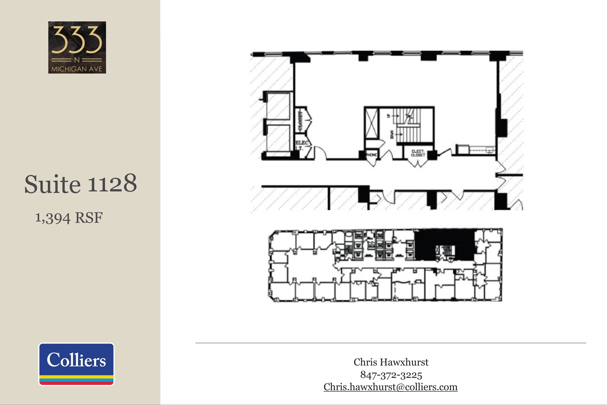 333 N Michigan Ave, Chicago, IL for lease Floor Plan- Image 1 of 1