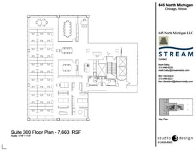 645 N Michigan Ave, Chicago, IL à louer Plan d’étage- Image 1 de 1