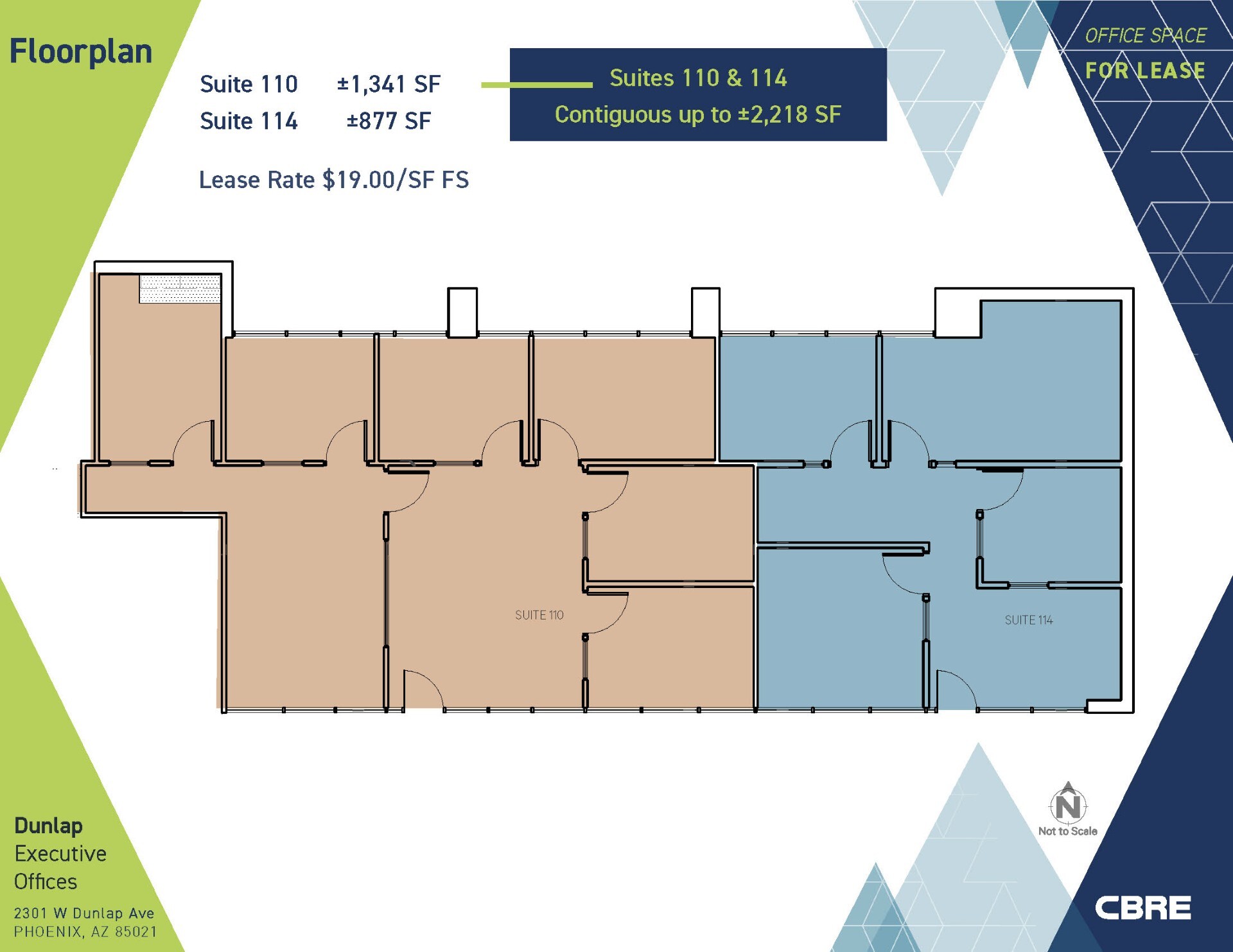 2301 W Dunlap Ave, Phoenix, AZ à louer Plan d  tage- Image 1 de 1