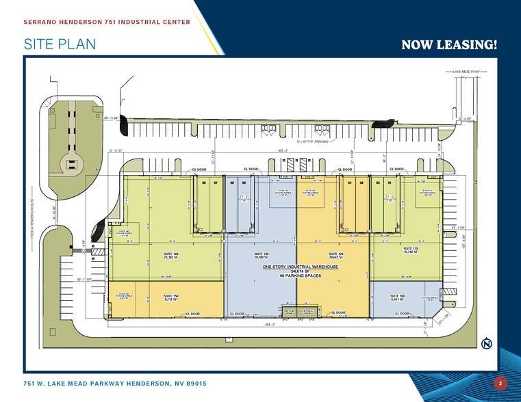 751 Lake Mead Pkwy Pky, Henderson, NV for sale - Site Plan - Image 2 of 2