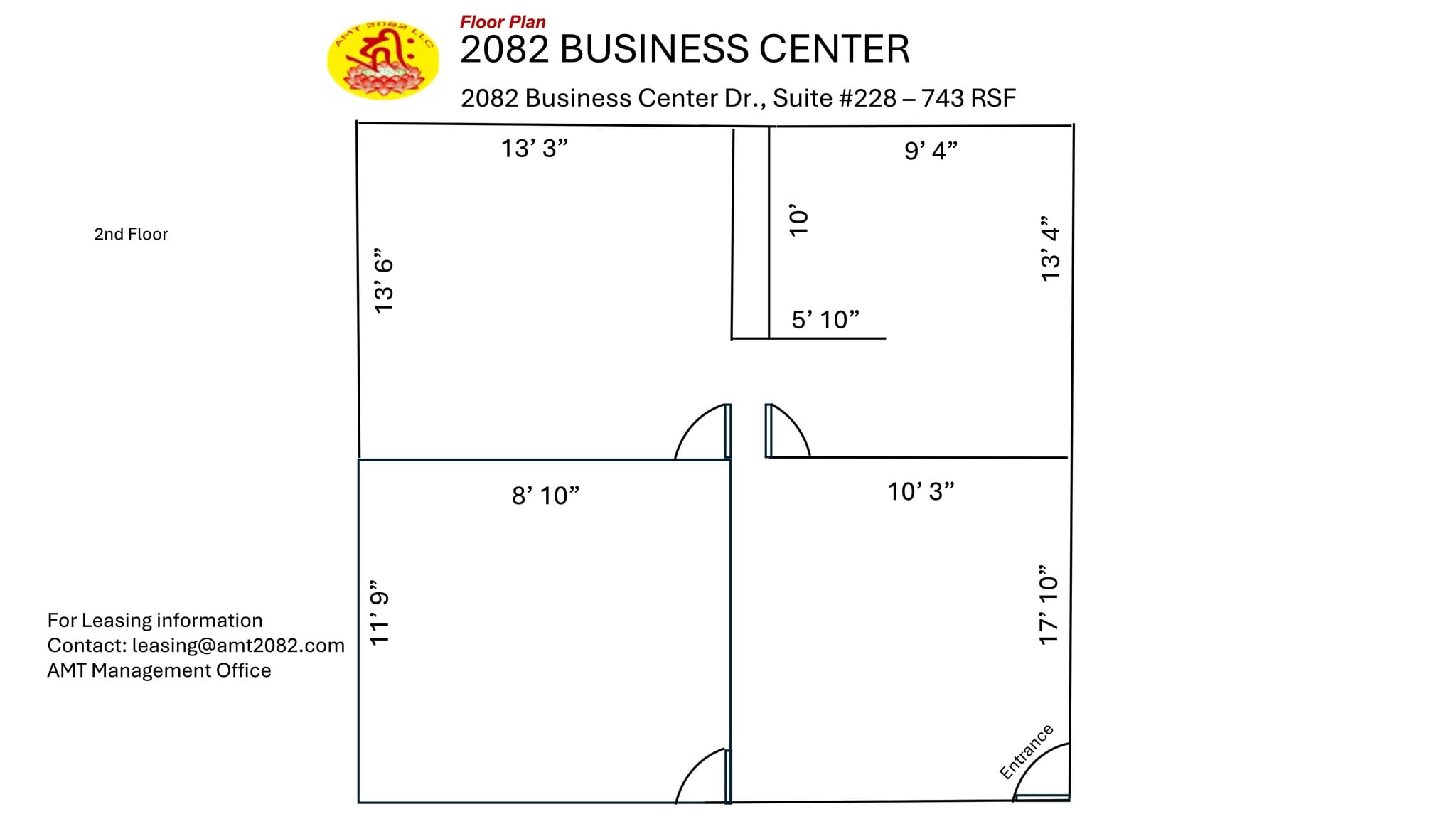 2082 Business Center Dr, Irvine, CA à louer Plan de site- Image 1 de 1